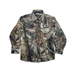 Redhead Camouflage Work Shirt Small Youth Outdoors Hunting Casual Hiking